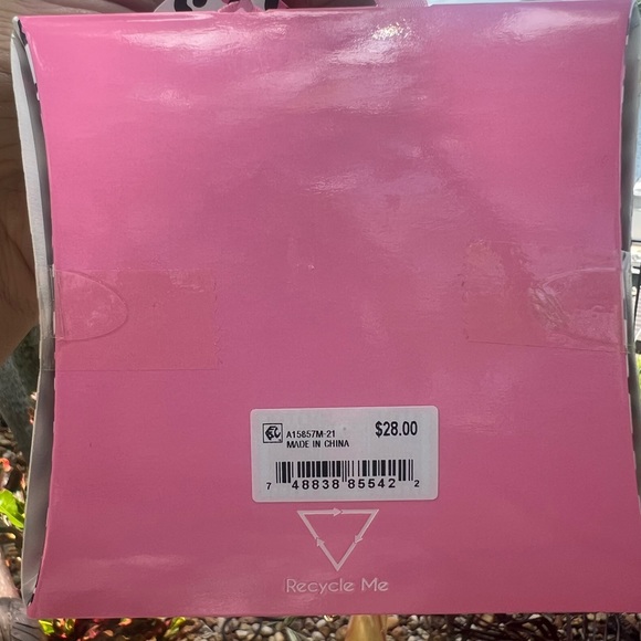 GUESS Gold-Tone Pink Crystal Butterfly 🦋 Slider Bracelet & Stud Earrings Set - Picture 11 of 12